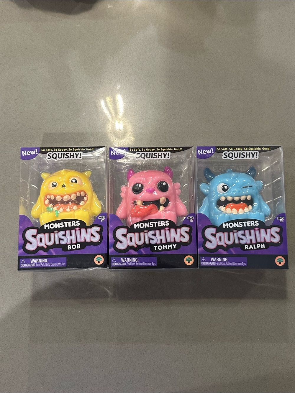 3 Pack Monster Squishins